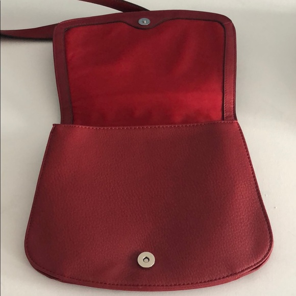 Nicole by Nicole Miller Red Shoulder Bag - Picture 4 of 8